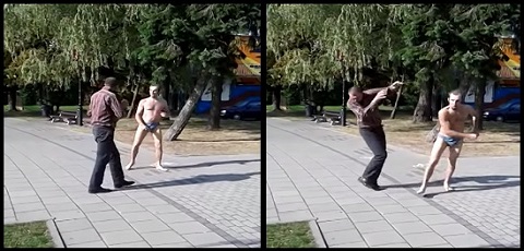 Nunca brigue com um Russo Bebado